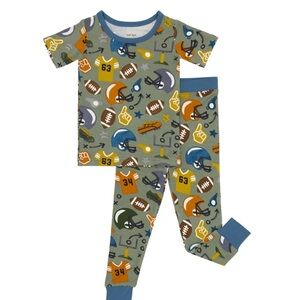 Little Sleepies Toddler Touchdown Time PJ Set